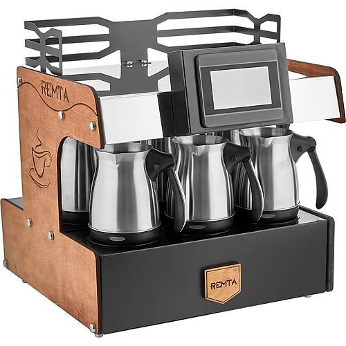 Remta 3 Cezveli Profesyonel T�rk Kahve Makinesi - RTK03
