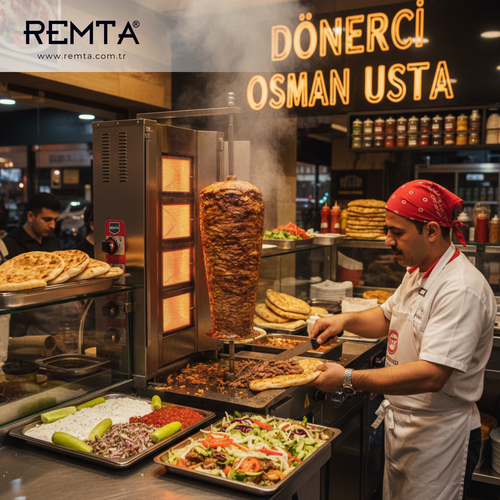 Remta 4 Radyanl Alttan Motorlu Gazl (CE) Dner Oca - D08(A)