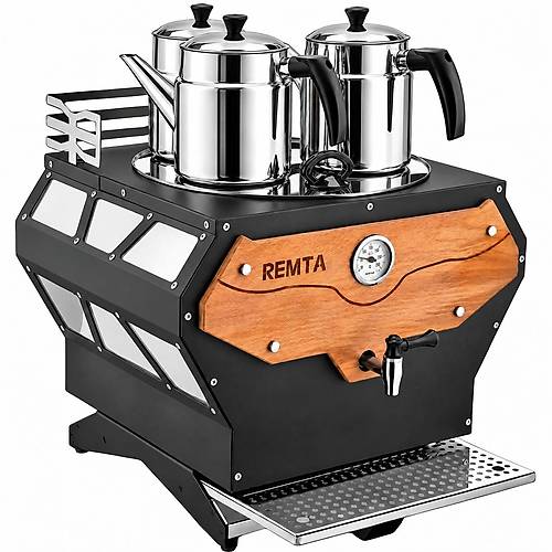 Remta Pro Serisi 3 Demlikli Jumbo �ay Makinesi 30 lt - DE23