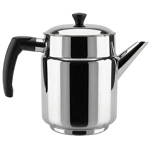 Kahveci �elik Demlik 3 Numara 1,9 lt - (304 Kalite)