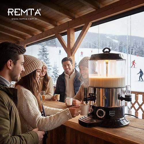 Remta Silver Model Sahlep ve S�cak �ikolata Is�t�c� 5 lt - CS4