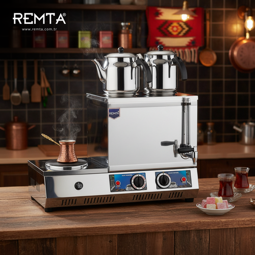 Remta 30 Model Elektrikli �ay Oca�� 24 lt