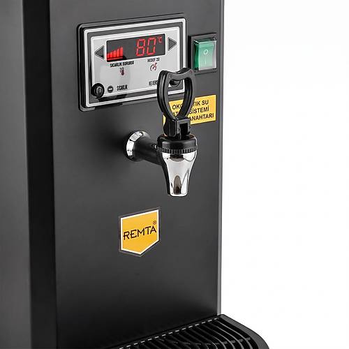 Remta 2 Demlikli 5,5 lt Dijital Jumbo �ay Makinesi Otomatik Su Almal� (�amand�ral�)