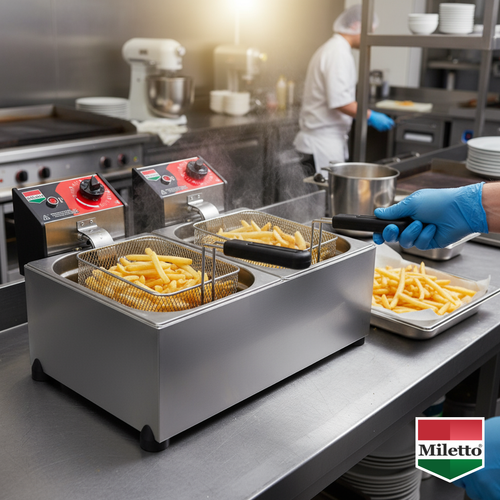 Miletto 5+5 lt Elektrikli Frit�z - MF10