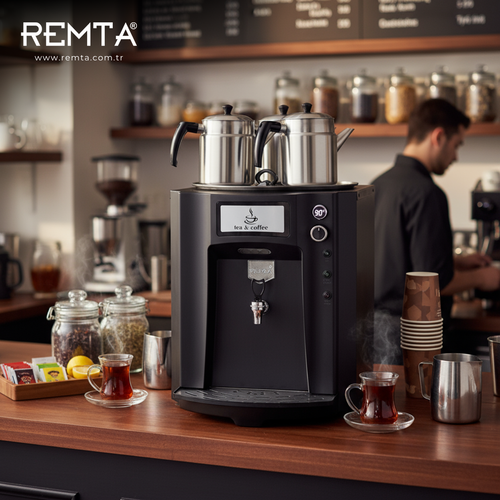 Remta 3 Demlikli 40 lt Premium Jumbo �ay Makinesi �amand�ral� - DE10SP