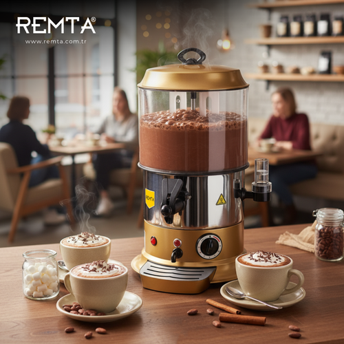 Remta Gold Model Sahlep ve S�cak �ikolata Is�t�c� 5 lt - CS9