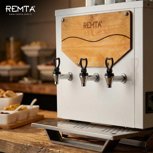 Remta 3 Musluklu Master �ay Makinesi 21,5 lt - DE31
