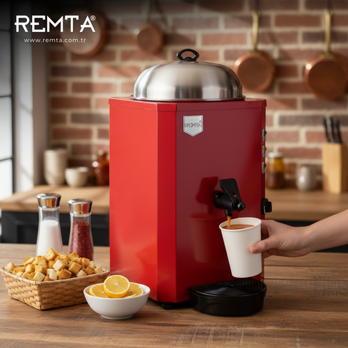 Remta Musluklu Bardak �orba Is�t�c� 14 lt - CB17