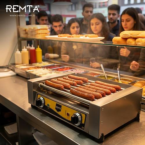 Remta Roller Sosis Pi�irici Elektrikli