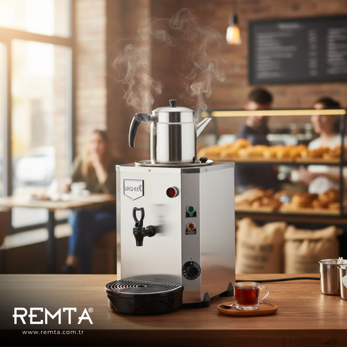 Remta Tek Demlikli 8 lt Jumbo ay Makinesi