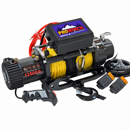 ProWinch 13500 lb Sentetik Halatl� Off-Road 4x4 Elektrikli Vin� 12V