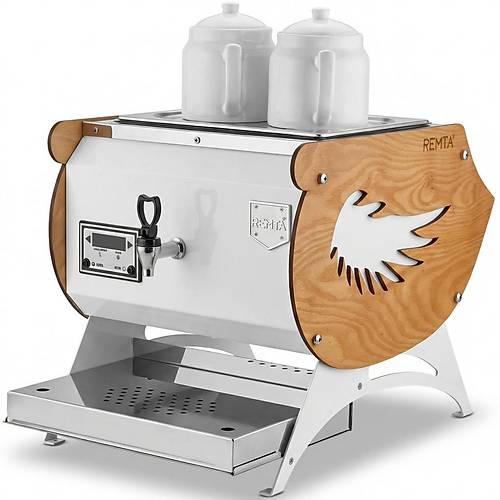 Remta Angel Model �ift Cidarl� 2 Demlikli Elektrikli �ay Makinesi 10 lt �amand�ral� - DE30S