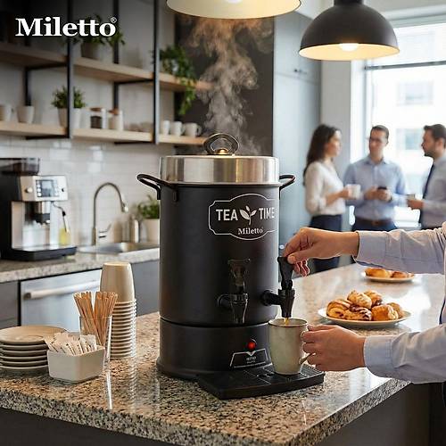Miletto 60 Bardak Black �ay Makinesi 6,6 lt - MR21S