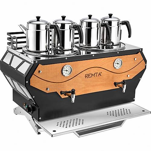 Remta Pro Serisi 4 Demlikli Jumbo �ay Makinesi 32 lt - DE24