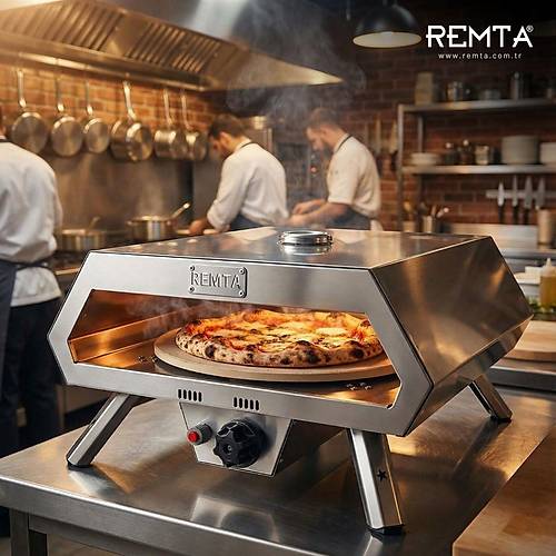 Remta LPG'li (T�pl�) Pizza F�r�n� - KR3(L)