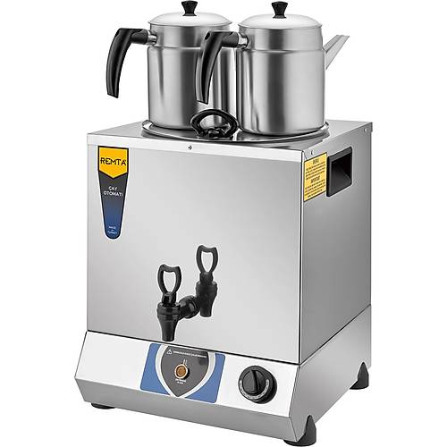Remta 17 lt �ift Demlikli Elektrikli Kahveci �ay Oca�� - (Demlikler Dahil)