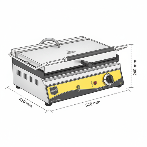 Remta 20 Dilim Tost Makinas� Elektrikli - R73