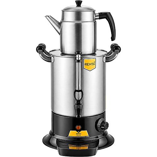 Remta Platin Model Tek Demlikli �ay Makinesi 8 lt (Demlik Dahil)
