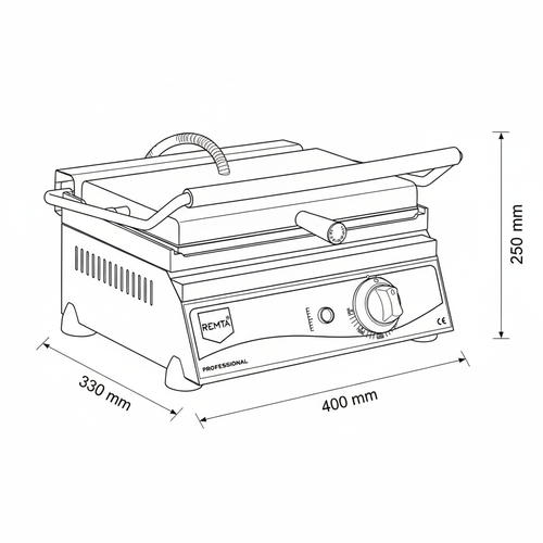 Remta 12 Dilim Tost Makinas� Elektrikli - R71