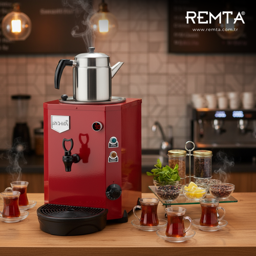 Remta Tek Demlikli 8 lt Jumbo ay Makinesi