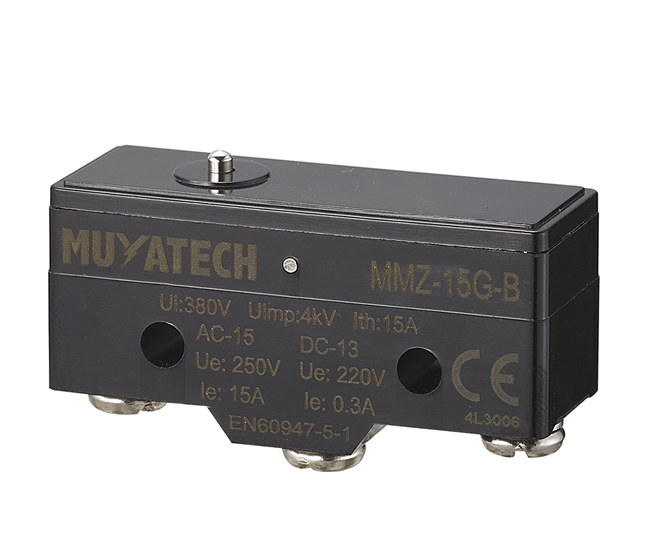 MMZ-15G-B İnce Kısa Pim Mikro Switch