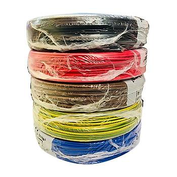 2,5 Mm Nya Kablo Tek Damar Kahverengi
