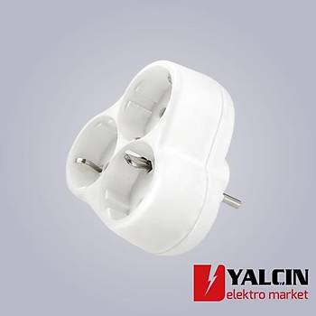 Toprakl l Beyaz Fi-Priz Yonca 90303000