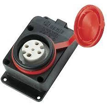 Trifaze 3x32A Kauuk Duvar Priz BK6-3504-2511