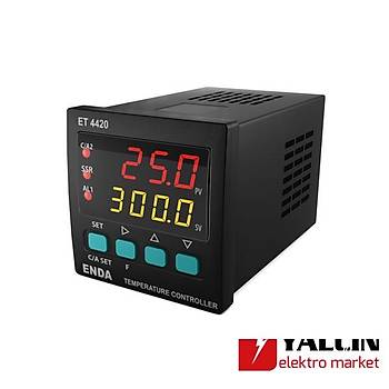 ET4420 Dijital PID  Scaklk Kontrol Cihazlar 24VAC - ET4420-24VAC