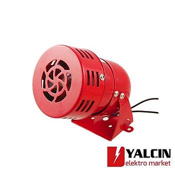 75mm Metal Gvde Motorlu Siren  110 - 130dB MS-190-220