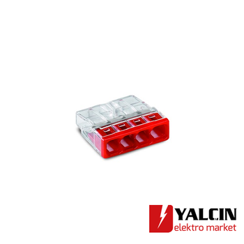 4x2,5mm Buat Klemensi 2273-204 (100 Adetlik Kutu)