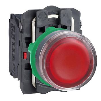 22 mm 220-240v  Krmz Sva Alt Ikl Yayl Buton 1NA+ 1NK XB5AW34M5