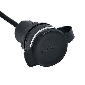22mm Pano Tipi Kablolu USB Arayz 1,5m BUSB