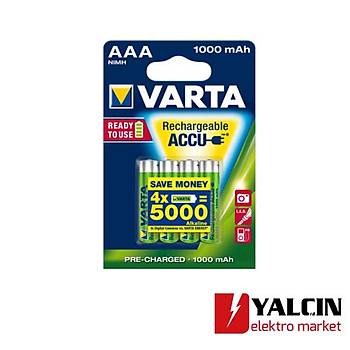 VARTA ARJ EDLEBLR PL AAA (NCE KALEM PL)1000 MAH 5703