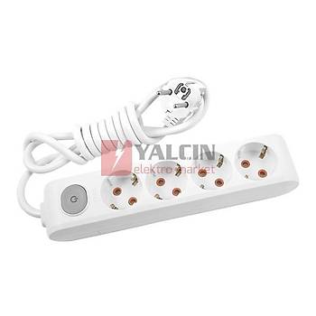 Viko Multi-Let 4'L Anahtarl 5Mt Kablolu  ocuk Korumal  90117405