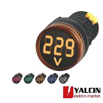 AD116 22mm 24V-450V Voltmetre