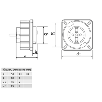 1x16A Monofaze Makine Fii BS1-1402-7114