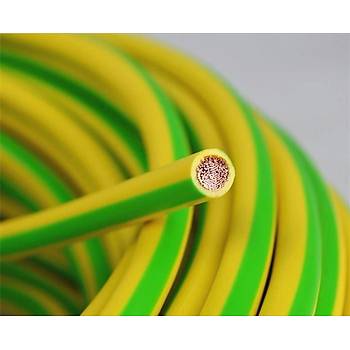 50,00 mm Nyaf Bakır İletkenli Kablo - Sarı / Yeşil