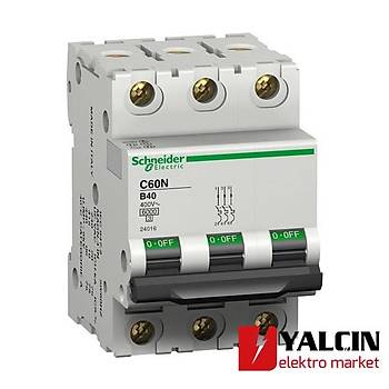 3x6A C Tipi 6KA Otomat Sigorta A9K24306