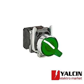 Schneider Electric 22mm 220VAC Ledli 0-1 Kalıcı Yeşil Mandal Buton ...