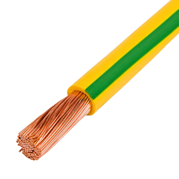 50,00 mm Nyaf Bakır İletkenli Kablo - Sarı / Yeşil