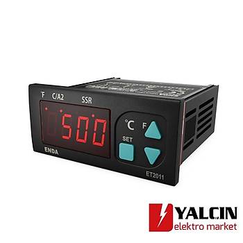 ET2011 Dijital PID  Scaklk Kontrol Cihaz  RT/T-230VAC - ENDA-ET2011-RT/T-230VAC