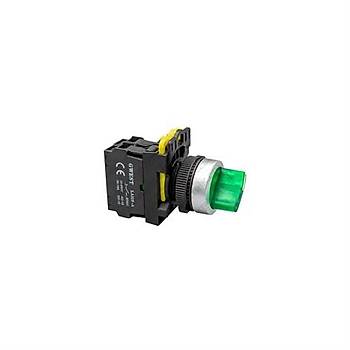 Yeil 2NO Led Ikl Kalc Mandal Buton 1-0-2  A5-20XSD