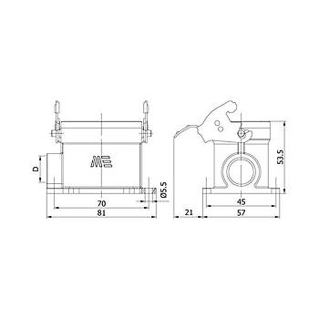 6x16A ok Kontakl Duvar Prizi 403096S