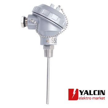 PT-100 Kafal Tip Termokupl 8 mm - 150 mm TRPT-231-8-100