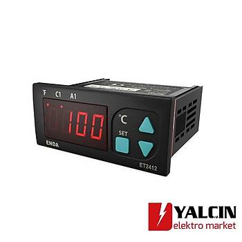 ET2412 Dijital On-Off  Scaklk Kontrol Cihaz -ENDA-ET2412-024-08