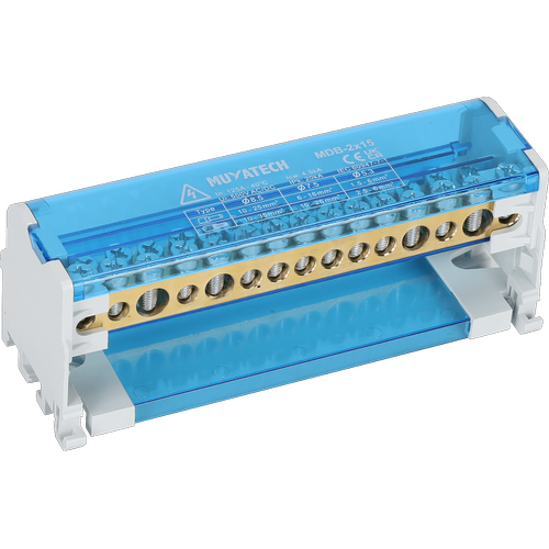 Muyatech 2x15 125A 2 Kutup Dağıtıcı Ünite MDB - 2x15 - Elektrik Tech