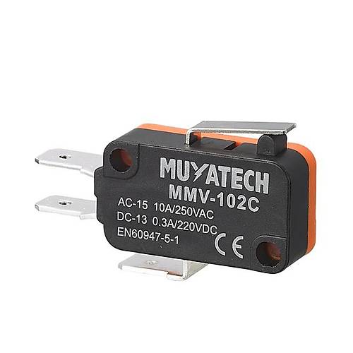 MMV Serisi MMV-102C Ksa Kollu Mikro Switch