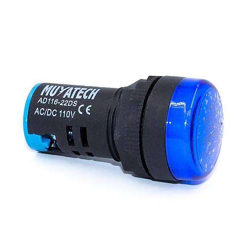 22mm 110V Mavi LED Sinyal Lambas - M22 - 110 -B