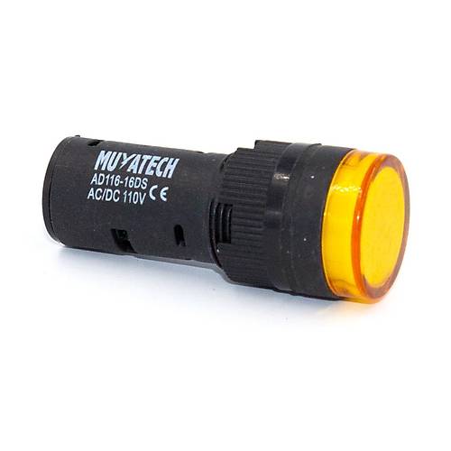 16mm 110V Sar LED Sinyal Lambas - M16 - 110 - Y